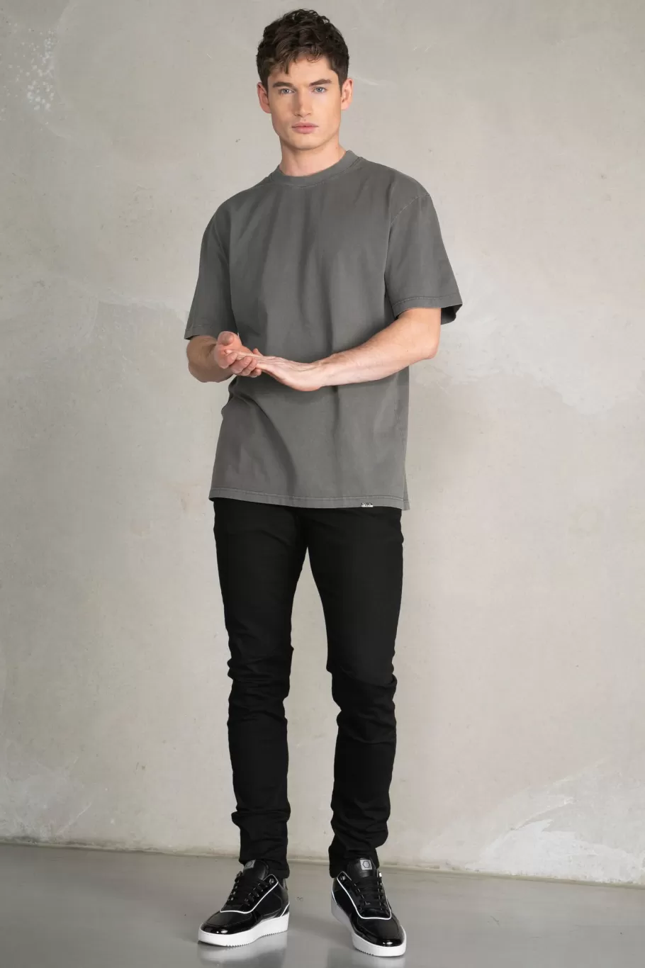 BALR. T-Shirts | Blanks Box T-Shirt Jet Black Vintage