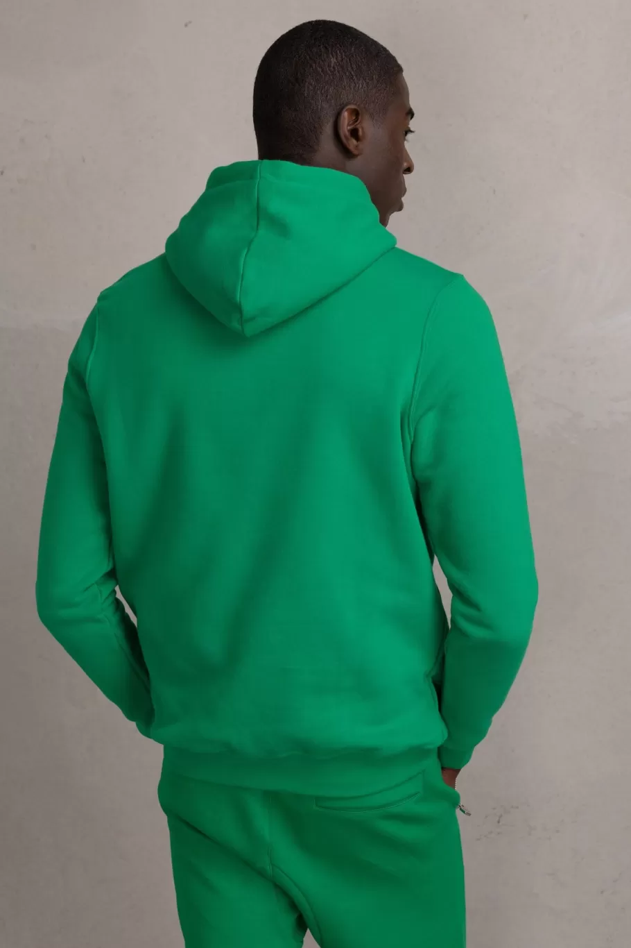 BALR. Hoodies | Brand Straight Small Logo Hoodie Putting Green/Bright White