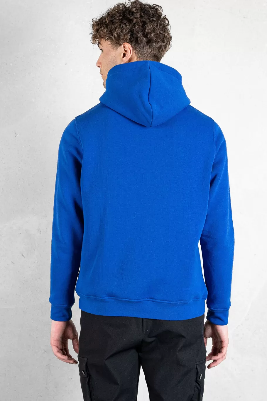 BALR. Hoodies | Brand Straight Small Logo Hoodie Surf The Web/Bright White
