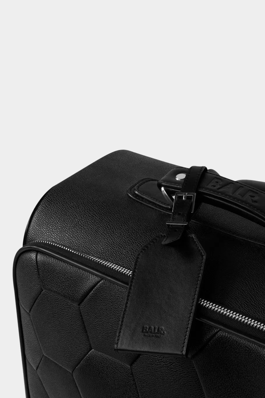 BALR. Bags & Travel | Leather Luggage Tag Black