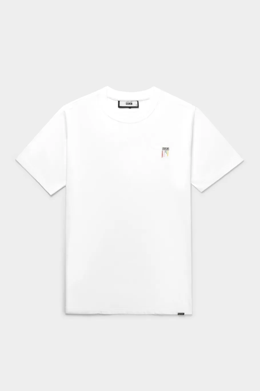 BALR. T-Shirts | Olaf Straight Colored Letters T-Shirt Bright White