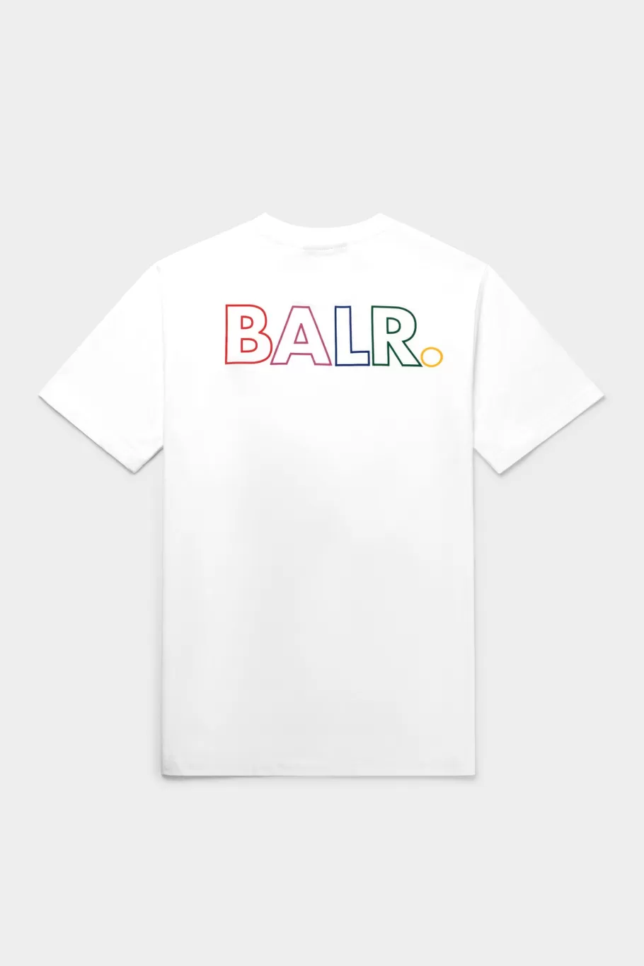 BALR. T-Shirts | Olaf Straight Colored Letters T-Shirt Bright White