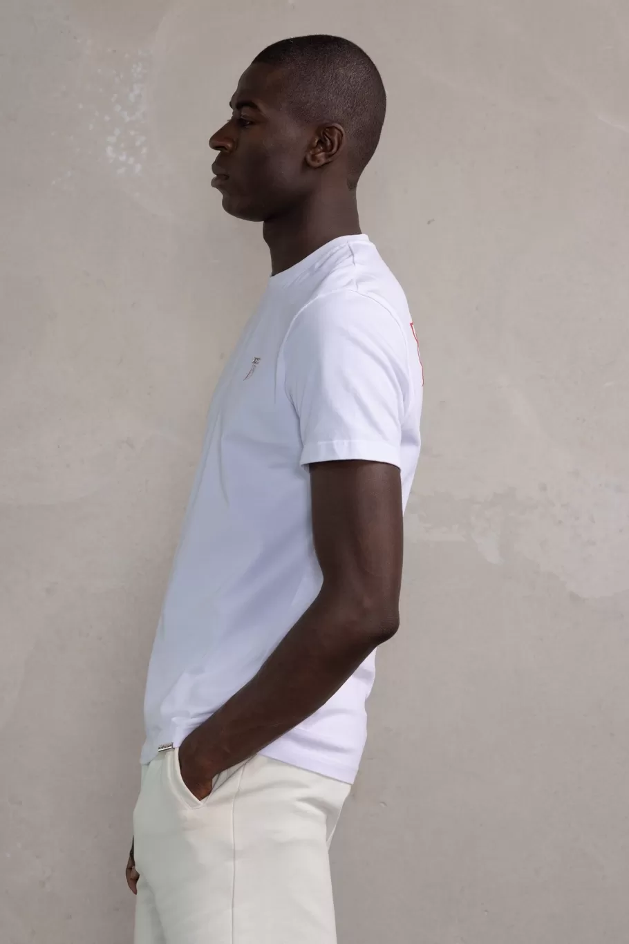 BALR. T-Shirts | Olaf Straight Colored Letters T-Shirt Bright White