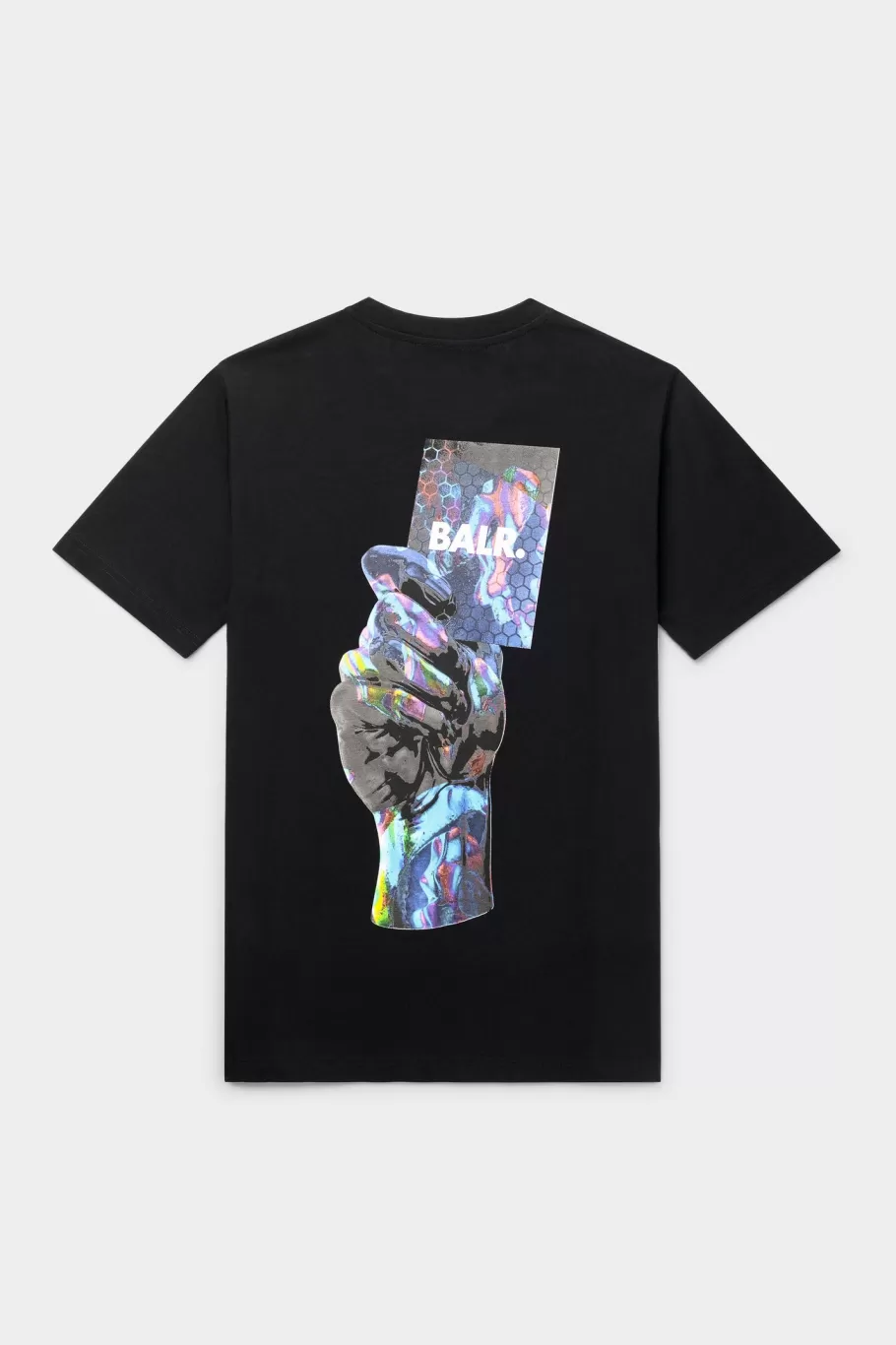 BALR. T-Shirts | Olaf Straight Multi Color Card T-Shirt Jet Black