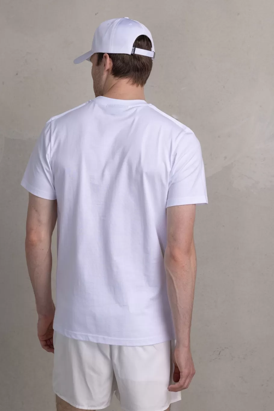 BALR. T-Shirts | Olaf Straight Neon Brand T-Shirt Bright White/Paisley Purple